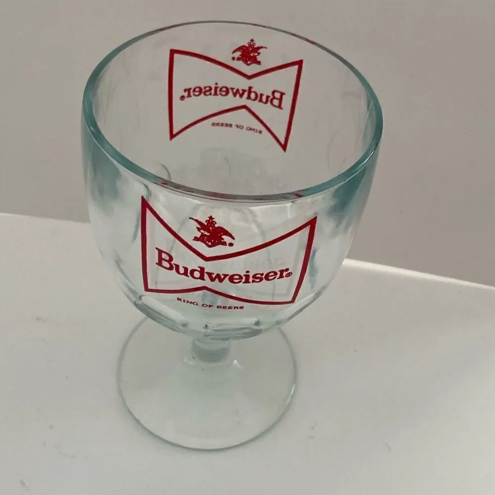 Vintage Budweiser Beer Goblet